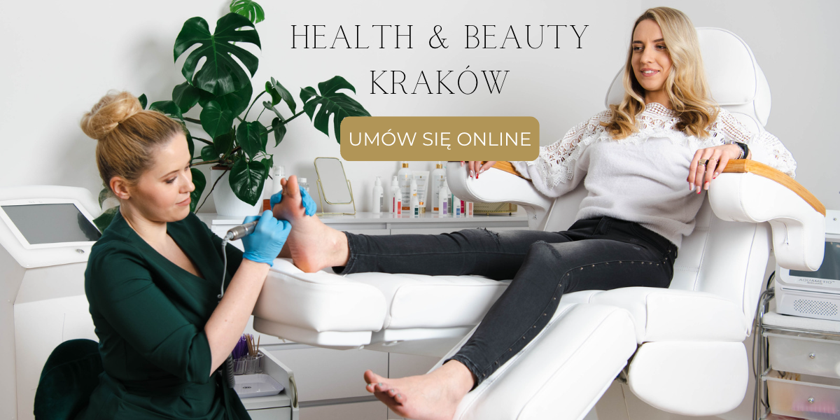 pedicure w salonie kosmetycznym health and beauty krakow