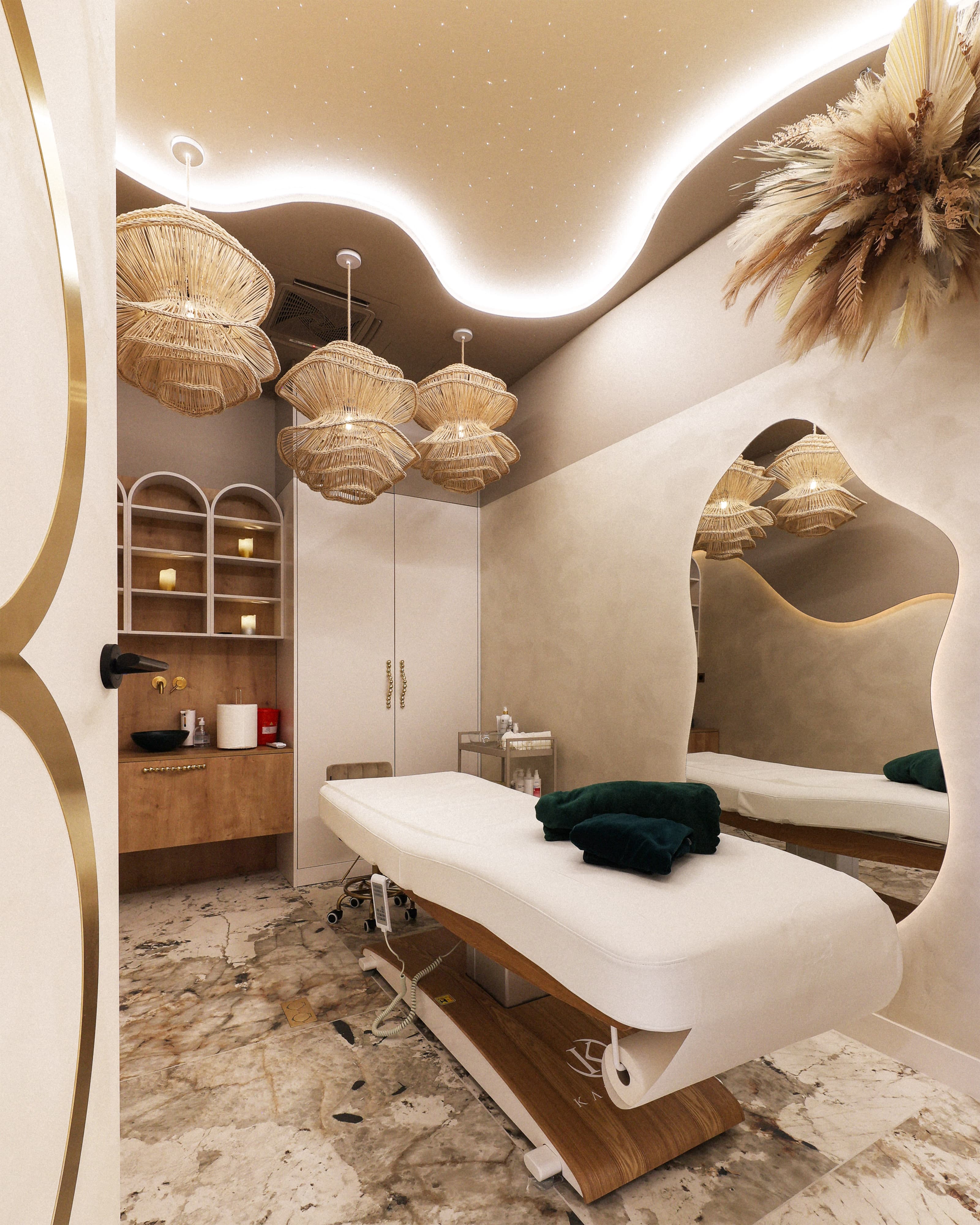 gabinet do masażu kobido w salonie health and beauty w krakowie