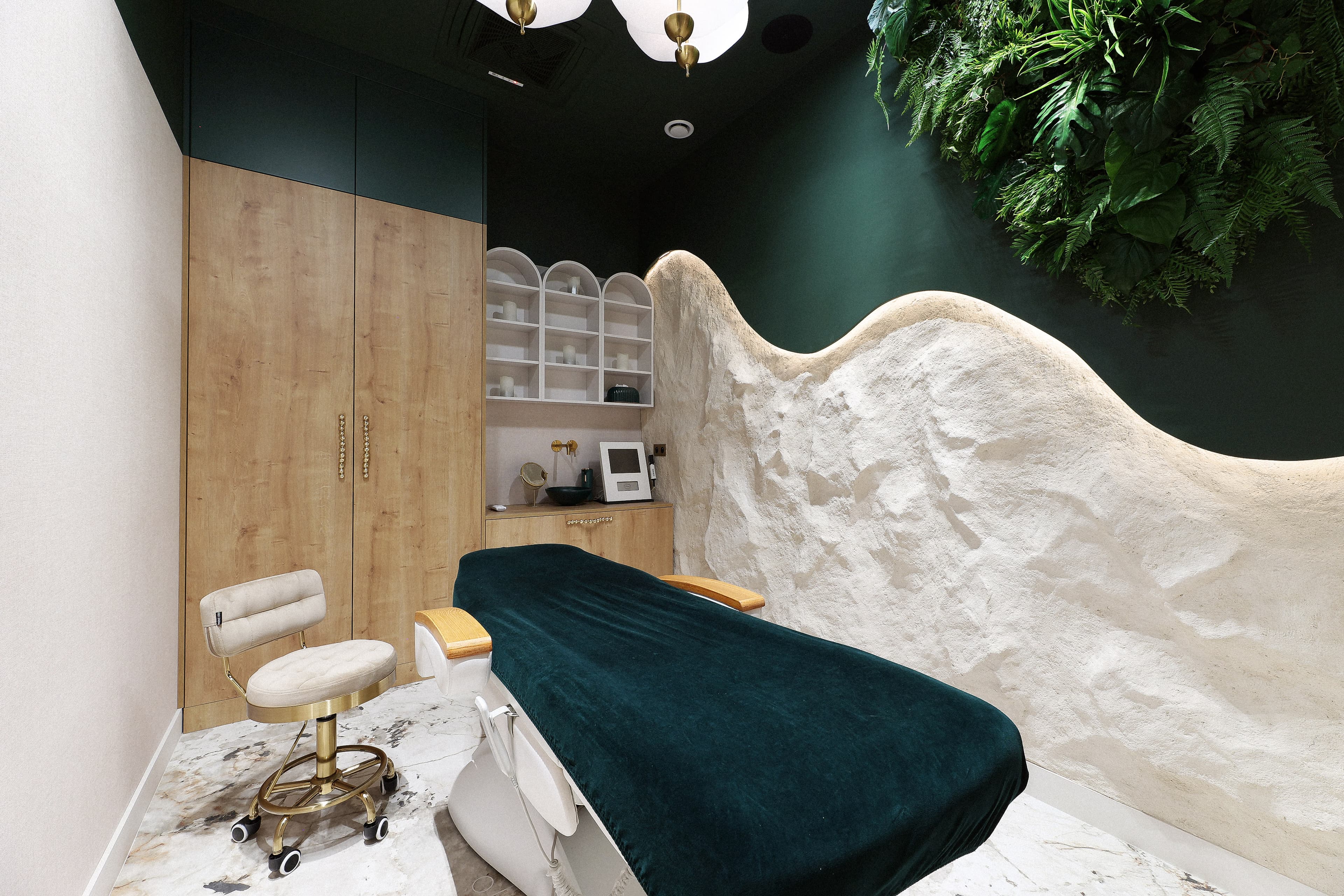 wnętrze gabinetu salonu kosmetycznego health & beauty w krakowie