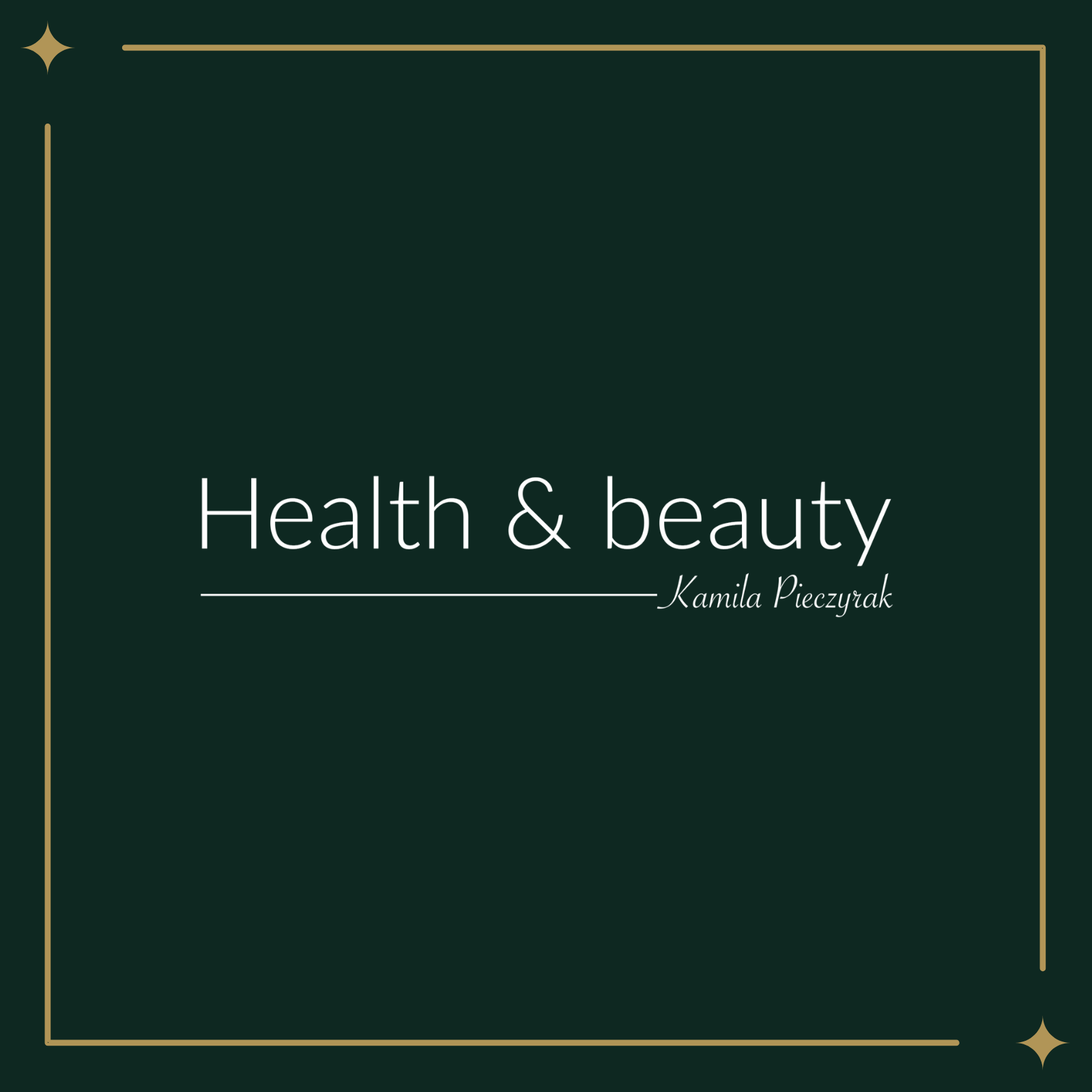 logo salonu piękności health and beauty w Krakowie