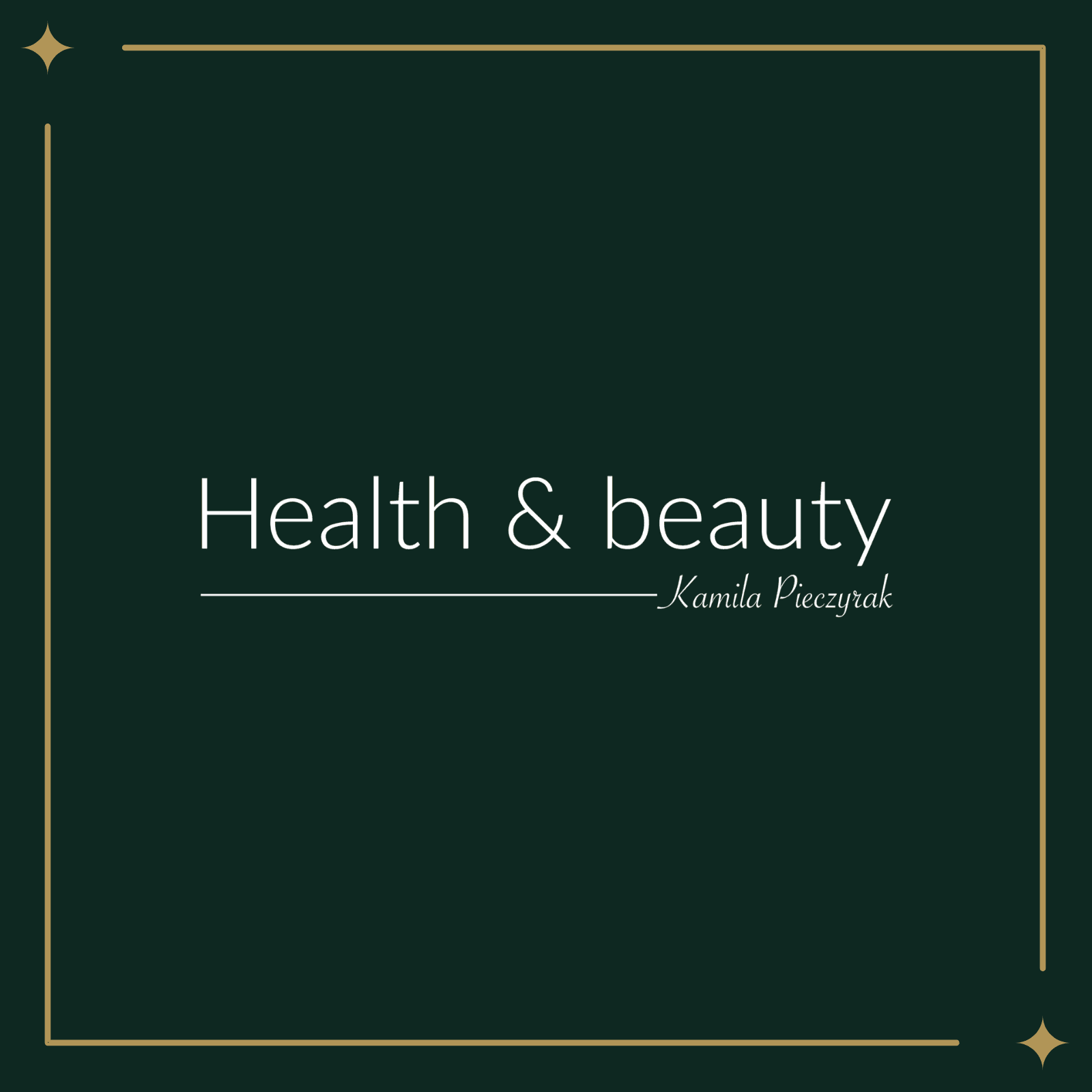 logo salonu piękności health and beauty w Krakowie