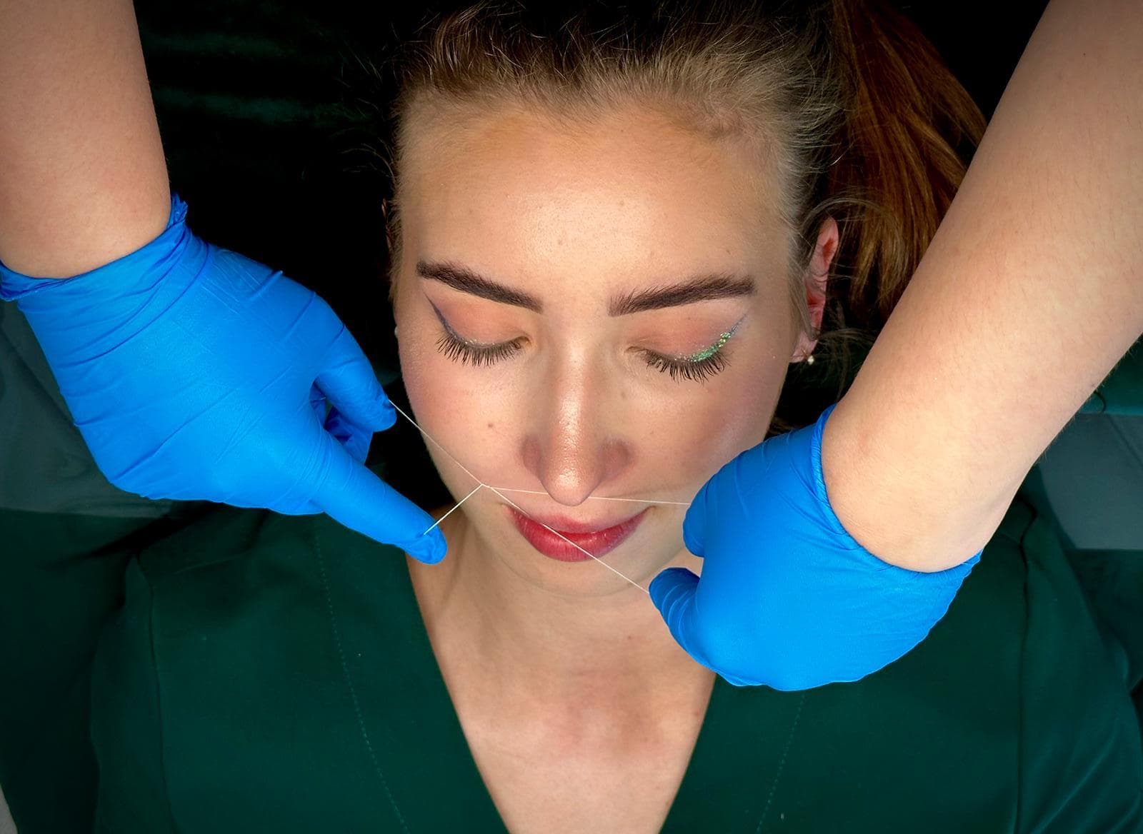 niktowanie twarzy w salonie piękności w Krakowie