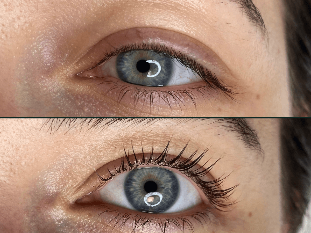 Lifting i laminacja rzęs