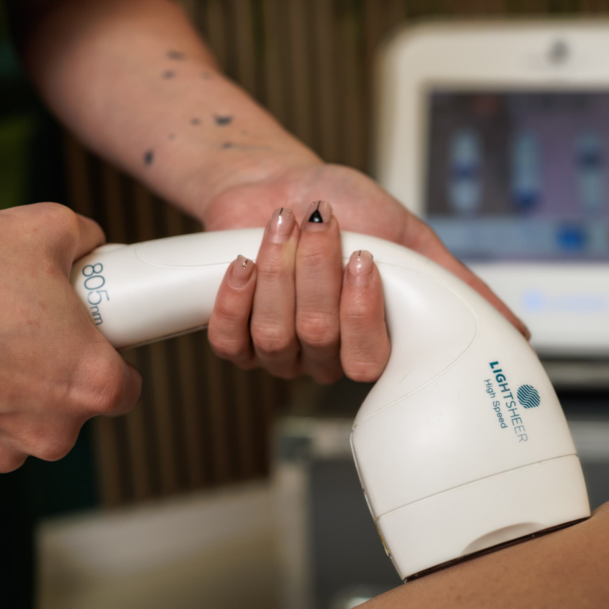 koncówka do depilacji laserowej LightSheer Desire w salonie kosmetycznym w krakowie